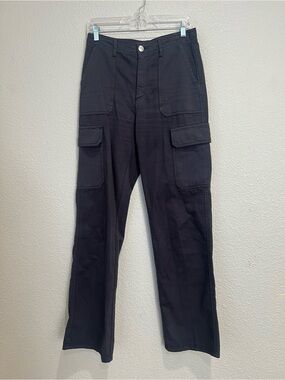 Zara Dark Gray Cargo Utility Pants, 4